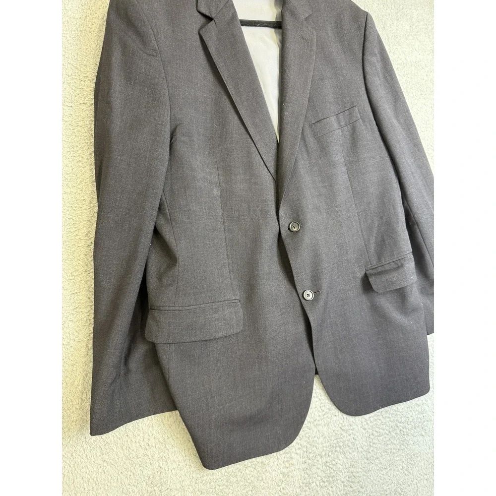 Pronto Uomo Blazer Mens 48 Long Wool Blend Sport Coat Classic 2 Button Suit Jack